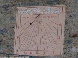 cadran solaire de champcella
