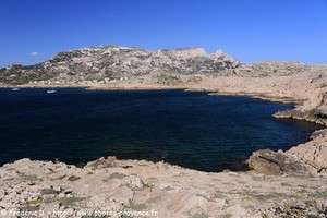 vue sur le massif de Marseilleveyre et les Goudes