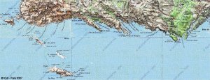 carte des calanques de marseille � cassis