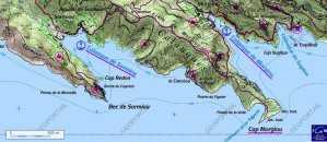 carte de randonn�e au cap Morgiou