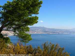vue sur l'Estaque et la cha�ne de l'Etoile