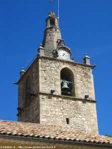 clocher de l'église de Peyruis