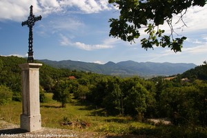 vue depuis ch&acirc;teauvieux