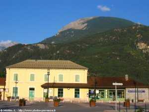 la gare de Montdauphin-Guillestre