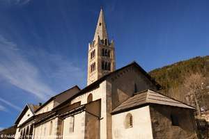 l'église Saint-Marcellin de la salle-les-alpes
