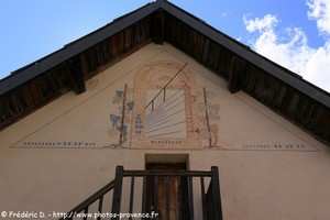 cadran solaire du chalet du caf