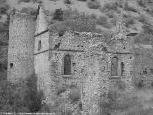 les ruines du château de Lesdiguières