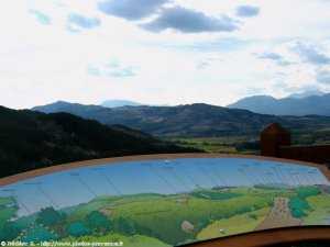 vall�e de l'avance vue depuis montgardin