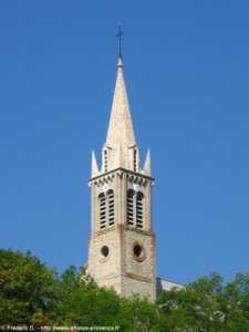 clocher de l'église d'orcières