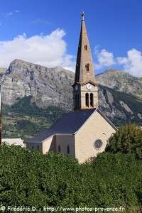 église de Saint-Léger les Mélèzes