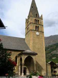 l'église saint-etienne de vallouise