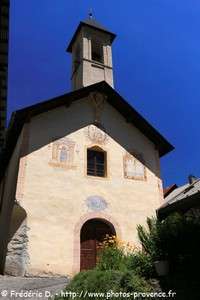 la chapelle Saint-Sébastien du Villard de Vallouise