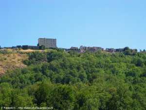 vue sur le village de Cipi�res