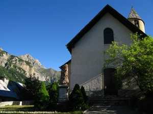 �glise paroissiale de la Notre-Dame-de-la-Nativit� d'Entraunes