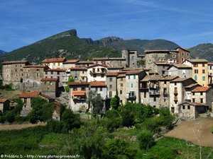 la commune de Marie dans la vallée de la Tinée