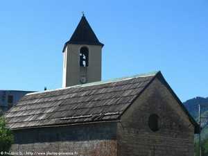 l'�glise Saint-Martin de Saint-Martin d'Entraunes