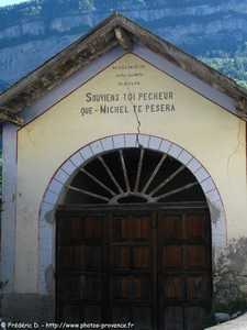 la chapelle Saint-Guilhen de Saint-Martin d'Entraunes