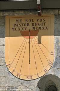 cadran solaire de saint-martin d'entraunes