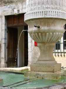la fontaine du Peyra