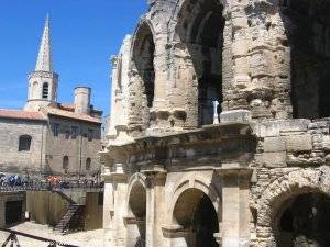 les arènes