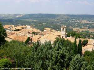 vue du village de ventabren