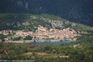 le village de Bauduen