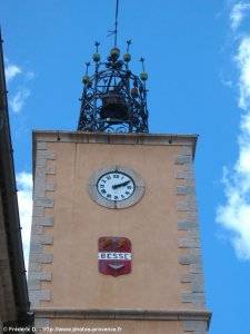 la tour de l'horloge de besse-sur-issole