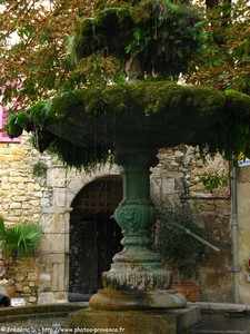 fontaine moussue de Cabasse
