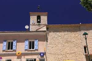 clocher de l'église Saint-Laurent de Ginasservis