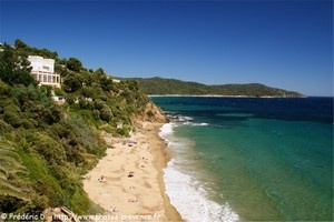 la plage de Sylvabelle de la croix-valmer