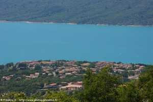 les salles sur verdon au bord du lac sainte-croix