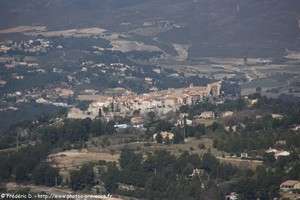 le castellet vu depuis beausset-vieux