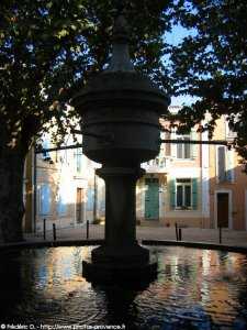 fontaine de nans-les-pins