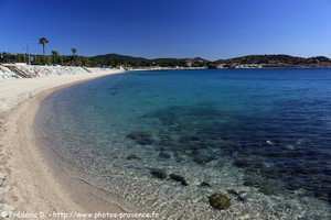 plage de la croisette de Sainte-Maxime