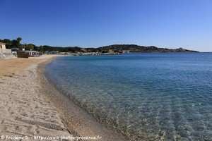 plage de la croisette de Sainte-Maxime