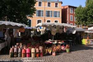 la marché d'Apt jour de marché