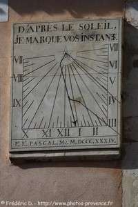 cadran solaire d'Apt