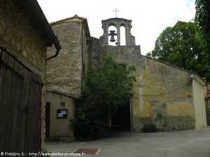 l'église Saint-Paul d'Auribeau