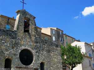 l'église de Cabrières d'Aigues