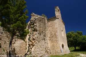 la chapelle Saints-Côme-et-Damien de gigondas