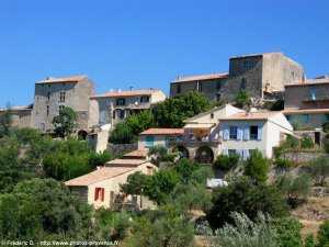 vue sur le village de grambois