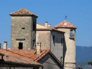 le château de la bastide-des-jourdans