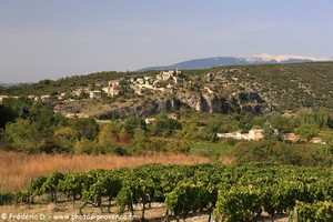 Méthamis et le Mont Ventoux