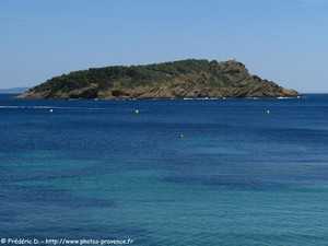 l'ile verte vue depuis La Ciotat