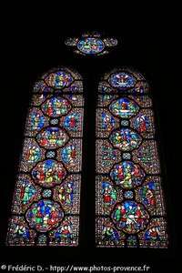 vitraux de l'église des réformés de Marseille