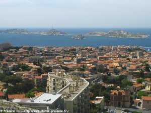 le frioul vu depuis la bonne m�re
