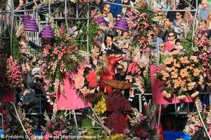 bataille de fleurs du carnaval de Nice