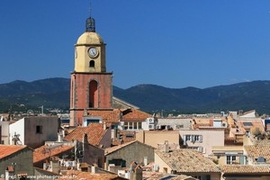 clocher de l'église de Saint-Tropez