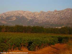 la sainte-victoire dans les environs de pourri�res