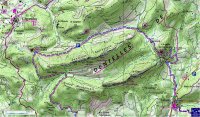 carte ign des dentelles de montmirail